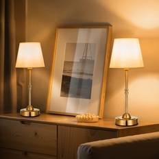 VEVOR Ledningsfri 2 Stk Genopladelig Bordlampe