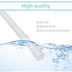 Temu Tension Rod For Curtains No Drill Net
