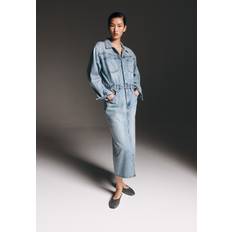 Levi's Dam Klänningar Levi's Feeling This Western Denim Midi Dress - Dam
