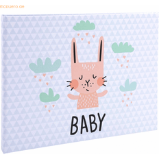Exacompta Fotobuch Baby 28.5x22 cm Grau