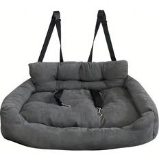 Pets Temu 2-in-1 Dog Shaped Fleece Pet Bed Large
