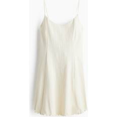 aim'n Almond Vit Tulip Dress - Almond White