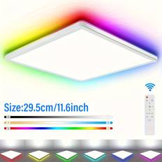 Temu Smart Led Square Ceiling Light 24w Takplafond