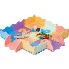 Relaxdays Speeltapijt Speelmat 25 Puzzelmat