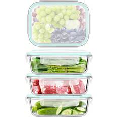 Temu Glass Storage Containers With Lids Food Container