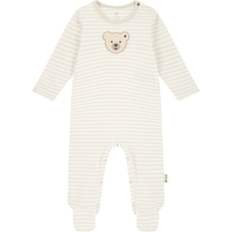 Bomull Jumpsuits Steiff Romper Long Sleeve Gots - Beige (L0000300421092)