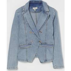 Cotton Blazers Children's Clothing Twinset Kids Denim - Blazer