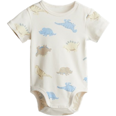 H&M Children's Clothing H&M Patterned Bodysuit - White/Dinosaurs (1139679008)