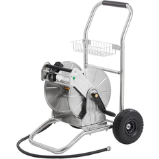 Hose Hangers Deco Garden Hose Reel Cart with Wheels 200 ft