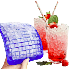 Shein 1 Small Square 160 Grid Silicone Ice Cube Tray 12cm