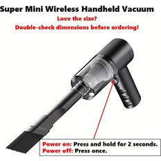 Handheld Vacuum Cleaners Temu Ceeaoo Mini Cordless Handheld Vacuum Cleaner