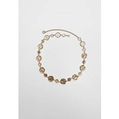 Gold Belts Stradivarius Metal Belt With Round Plates - Gold