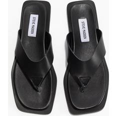 Steve Madden 38 Sandaler Steve Madden Leather Splash Sandals - Black Leather