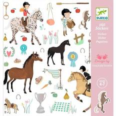 Djeco Stickers Horses