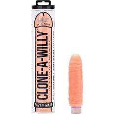 Avgjutningskit Sexleksaker Clone-A-Willy Silicone Penis Casting Kit Light