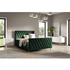 Continental Beds Fun-Möbel Boxspringbett Schlafzimmerbett Carlito Premium 180x200 cm Continental Bed