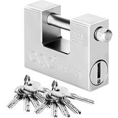 Security Temu Padlock Container With 10 Keys