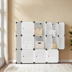 Temu 9-Cube Unit With Doors Storage Cabinet