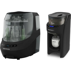 babybrezza Bottle Washer Pro & Advanced Bottle Maker Bundle Black
