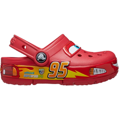 Red Slippers Children's Shoes Crocs Kid's Disney & Pixar Cars Lighing MacQueen Clog - Red