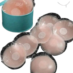 Shein Underwear Shein 12pcs Silicone Nipple Cover Boob Pads Reusable Women Breast Petals Lift Invisible Bras Pasties Bra Padding Sticker Patch Adhesive Pads