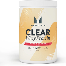 Orange Protein Powders Myprotein Clear Whey Starter Pack Blood Orange 500g