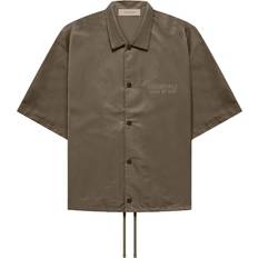 Fear of God Shirts Fear of God FW22 Ss Nylon Shirt - Wood Brown