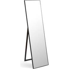 Dunelm Rectangle Full Length Free Standing Black Wall Mirror 40x150cm