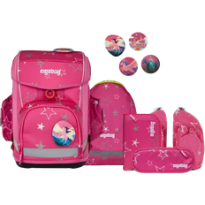 Schulranzen Ergobag Cubo Light Backpack Set - StarlightBear