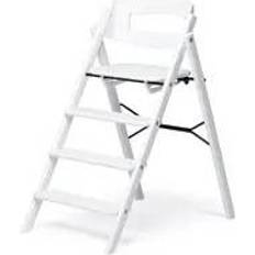 KAOS Klapp Highchair Beech White