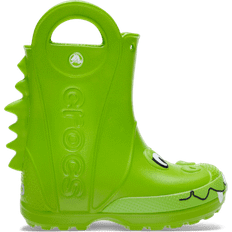 Crocs Gröna Gummistövlar Crocs Toddler Handle It Duke Rain Boot - Green
