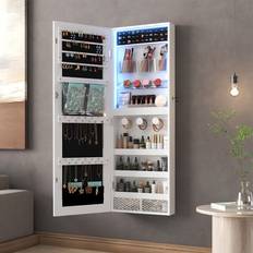 Mirror White Opbevaringsskab 37x108cm