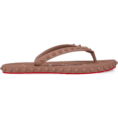 【Christian Louboutin】Loubi Flipスパイク フリップフロップ Super Loubi Flip - Flip-flops - Rubber - Black - Women