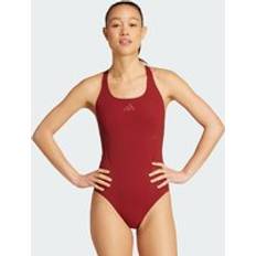 Adidas Red Swimwear adidas Y-Back Swimsuit - Shadow Red