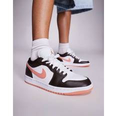 Basketball Shoes Jordan Air 1 Low Women's Shoes - Brown/Pink