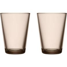Iittala glas kartio Iittala Kartio Linen Dricksglas 40cl 2st