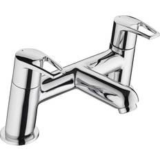 Double handles Bath Taps & Shower Mixers Bristan Smile (SM BF C) Chrome