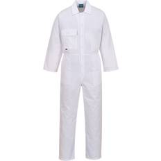 White Overalls Portwest 2802 Standard Coverall - White