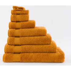 Dunelm Egyptian Cotton Bath Towel Orange (200x100cm)