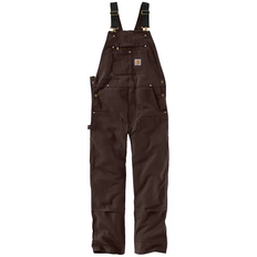 Carhartt bib overall Carhartt 102776 Duck Bib Overall - Dark Brown