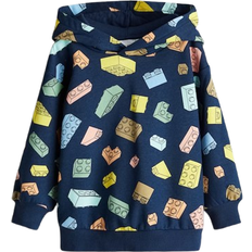 H&M Printed Hoodie - Blue