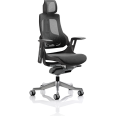 Aluminium Office Chairs Dynamic Zure Black Office Chair 139cm
