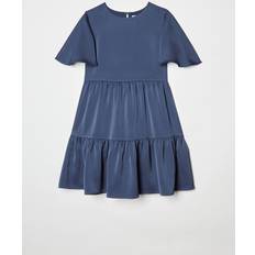 Blue Dresses Children's Clothing Coast A-Line A-Line Tiered Angel Sleeve Dress - Navy