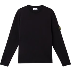 Blue Jumpers Stone Island Small Roll Finishes Crew Neck Sweater - Navy Blue