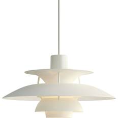 Lamper Louis Poulsen PH 5 Mini Monochrome White Pendel ∅ 30cm