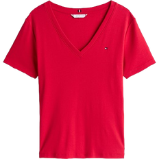 Tommy Hilfiger Slim V-Neck T-shirt - Red