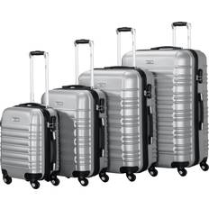 Zelsius Hard Shell Suitcase Set of 4 - Grey