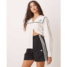 adidas Adicolor 3 Stripe Woven Shorts - Black