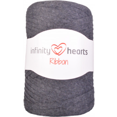 Ribbon garn Infinity Hearts Ribbon Koksgrå 120m