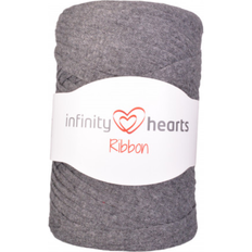 Ribbon garn Infinity Hearts Ribbon Mörkgrå 120m